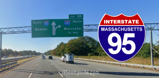 Massachusetts I-95 Traffic | I-95 Construction | I-95 Exit Guide