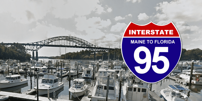 I-95 High Level Bridge in Portsmouth, New Hampshire | I-95 Exit Guide I-95 High Level Bridge in Portsmouth, New Hampshire | I-95 Exit Guide