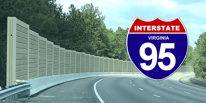 Virginia Sound Wall | I-95 Exit Guide Virginia Sound Wall | I-95 Exit Guide
