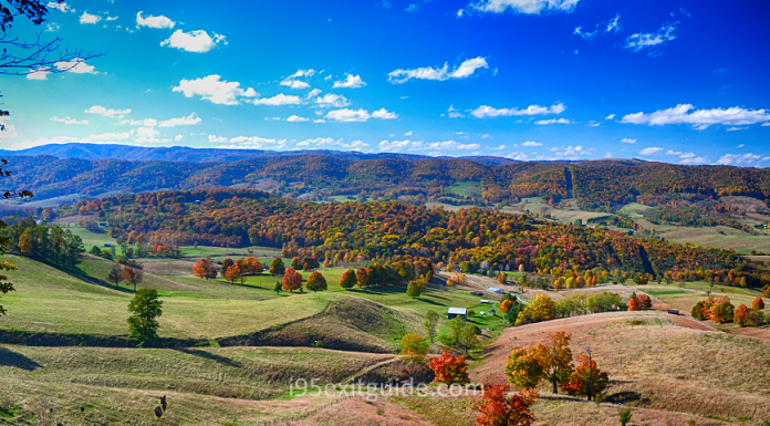 Fall Foliage Along I-95 – Part Three: Virginia to Delaware Virginia Fall Foliage | I-95 Exit Guide