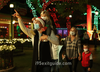 Six Flags’ Annual Holiday in the Park® and the New Holiday in the Park Lights Six Flags Christmas | I-95 Exit Guide
