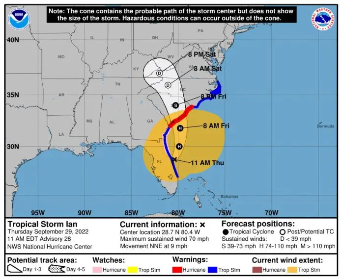 Hurricane Ian | I-95 Exit Guide