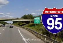 I-95 Maine Turnpike Exit 75 Ramp Closed September 27-29 for Bridge Work Maine I-95 Traffic | I-95 Construction | I-95 Exit Guide