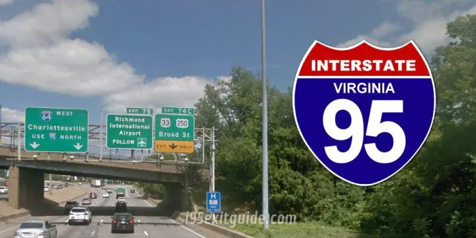 Richmond I-95 Traffic | I-95 Construction | I-95 Exit Guide