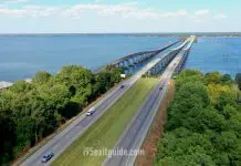 South Carolina DOT Conducts I-95 Lane Closure for Lake Marion Bridge Project I-95 Lake Marion, South Carolina | I-95 Exit Guide