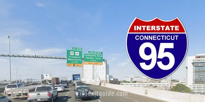 960x480-i-95-connecticut-bridgeport-exit-27 Bridgeport I-95 Traffic | I-95 Construction | I-95 Exit Guide