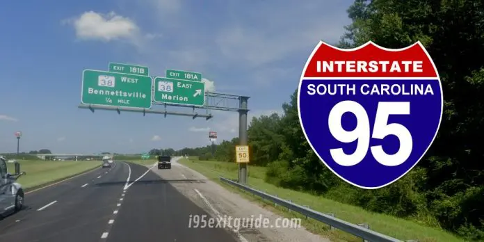 960x480-i-95-south-carolina-exit-185 South Carolina I-95 Traffic | I-95 Construction | I-95 Exit Guide
