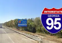 Georgia I-95 Closures and Detours at the I-16 Interchange in Savannah Georgia I-95 Traffic | I-95 Construction | I-95 Exit Guifr