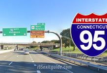 Temporary Closures of the I-95 Exit 83 Ramp and South Frontage Road in New London New London I-95 Traffic | I-95 Construction | I-95 Exit Guide