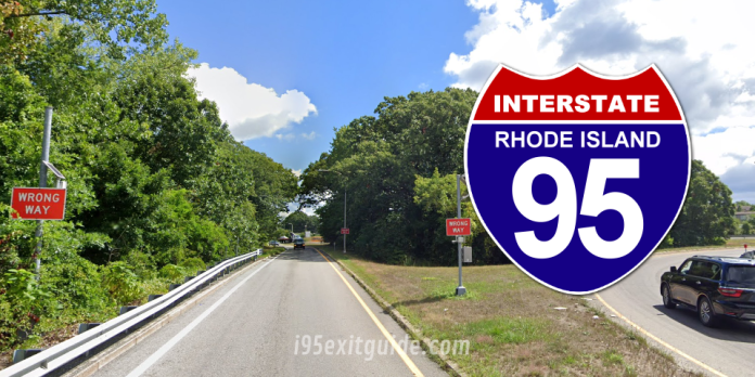 Rhode Island I-95 Wrong Way Detection | I-95 Exit Guide