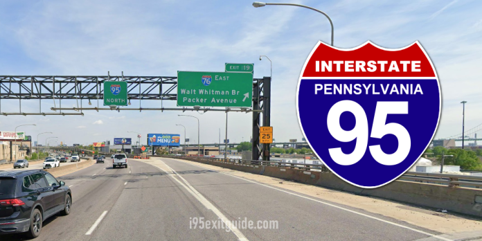 960x480-i-95-philadelphia-pennsylvania-exit-19 Pennsylvania I-95 Traffic | I-95 Construction | I-95 Exit Guide