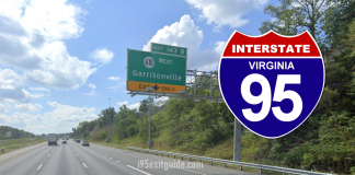 Virginia I-95 Traffic | I-95 Construction | I-95 Exit Guide