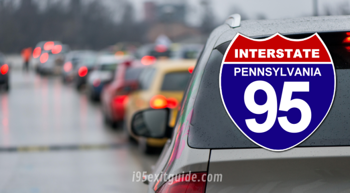 I-95 Backups, Delays for ITS Installation Next Week in Bensalem Township Pennsylvania I-95 traffic | I-95 Exit Guide