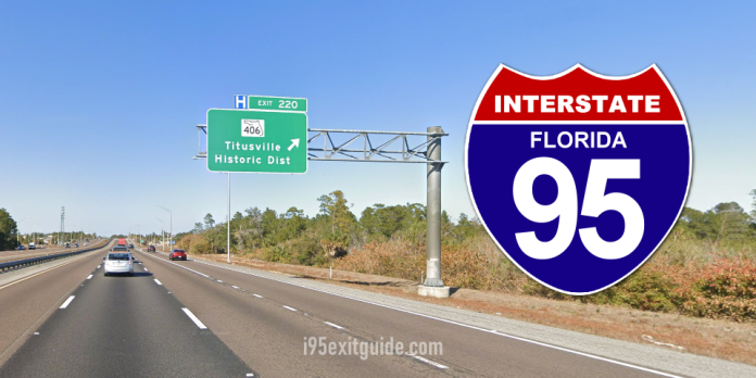 960x480-i-95-titusville-florida-exit-220 Titusville I-95 Traffic | I-95 Construction | I-95 Exit Guide