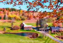 2006 Fall Foliage Prediction Map New England Fall Foliage | I-95 Exit Guide