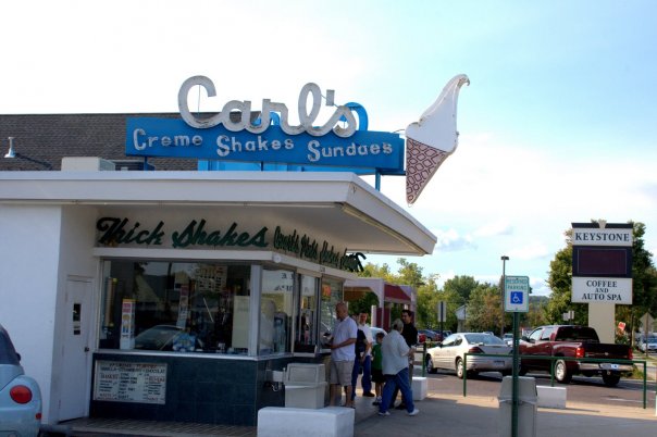 Carl's Ice Cream - Fredericksburg, Virginia | I-95 Exit Guide
