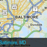 Baltimore, Maryland Traffic | I-95 Exit Guide