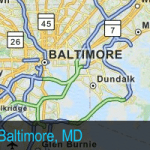 Baltimore, Maryland Traffic | I-95 Exit Guide