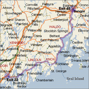 Maine Coastline | I-95 Exit Guide