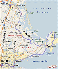Map Of North Shore Massachusetts - World Map
