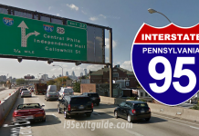 Pennsylvania I-95 Traffic | Pennsylvania I-95 Construction | Philadelphia Pennsylvania | I-95 Exit Guide
