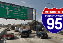 Pennsylvania I-95 Traffic | Pennsylvania I-95 Construction | Philadelphia Pennsylvania | I-95 Exit Guide