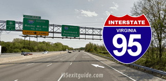 I-95 Construction | Rocky Mount, Richmond Virginia | I-95 Exit Guide