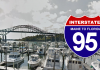 I-95 High Level Bridge in Portsmouth, New Hampshire | I-95 Exit Guide
