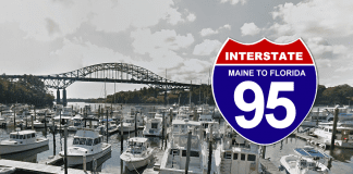 I-95 High Level Bridge in Portsmouth, New Hampshire | I-95 Exit Guide