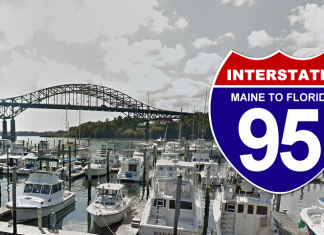 I-95 High Level Bridge in Portsmouth, New Hampshire | I-95 Exit Guide