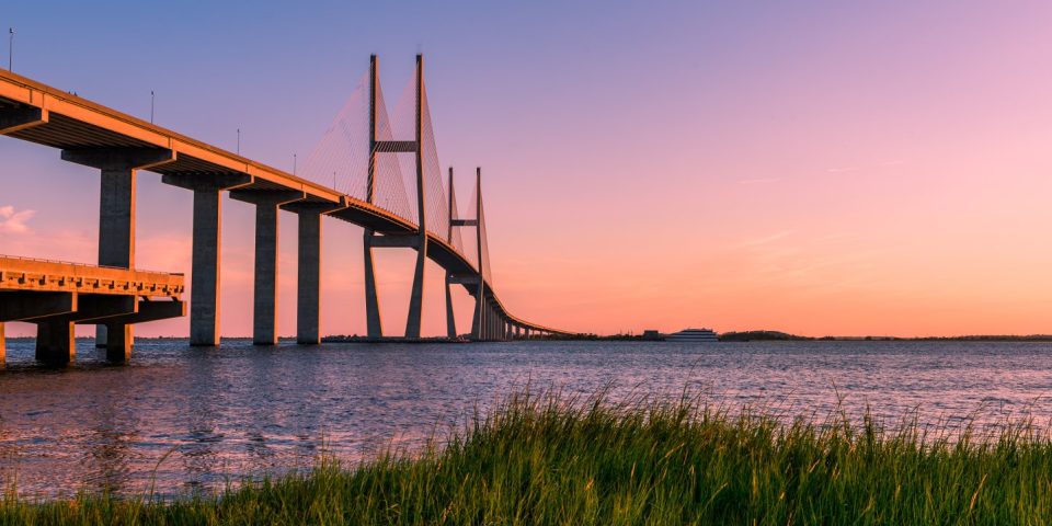 Sidney Lanier Bridge - Brunswick, Georgia | I-95 Exit Guide