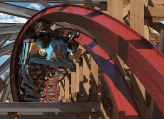 Kings Dominion Debuts New “Hybrid” Roller Coaster Twisted Timbers Kings Dominion - Twisted Timbers | I-95 Exit Guide