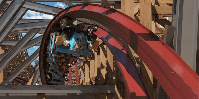 Kings Dominion - Twisted Timbers | I-95 Exit Guide