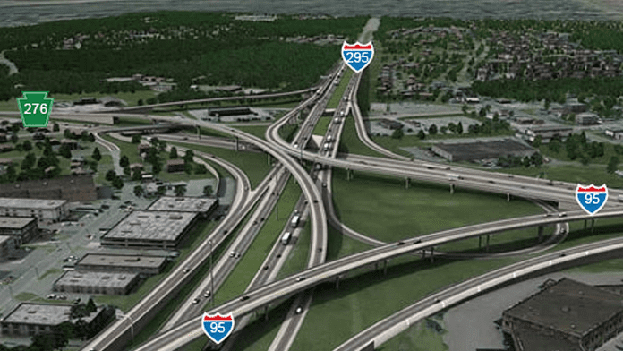 PA Turnpike/I-95 Interchange | I-95 Exit Guide