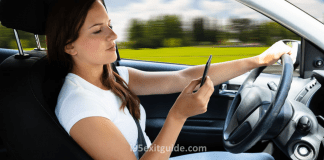 Texting While Driving | I-95 Exit Guide