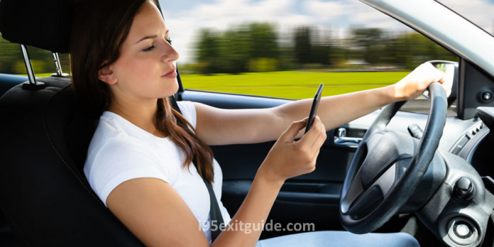 Texting While Driving | I-95 Exit Guide
