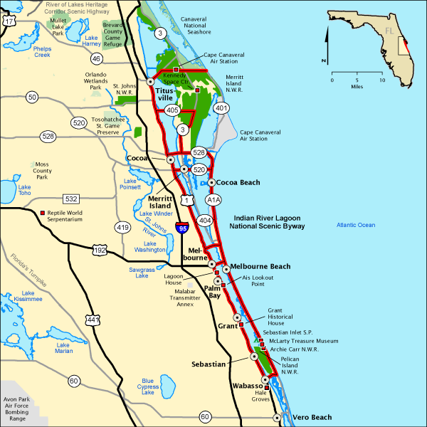 Indian River Lagoon Scenic Highway | I-95 Exit Guide