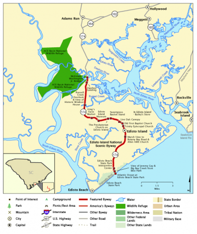 Edisto Island National Scenic Byway | I-95 Exit Guide