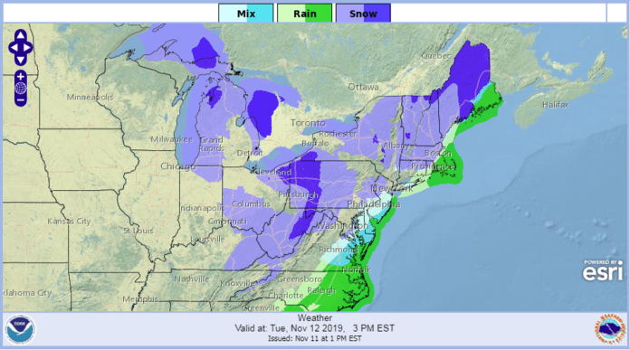Weather 11/11/19 | I-95 Exit Guide