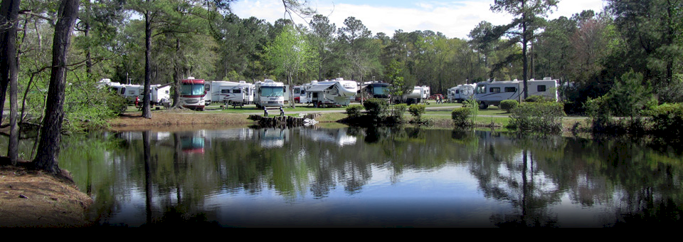 I-95 Campgrounds | Lake Aire RV Park and Campground – Hollywood, South Carolina