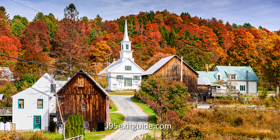 Vermont Fall Foliage | I-95 Exit Guide