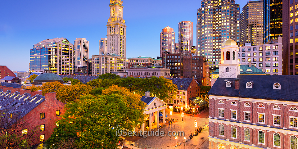 Downtown Boston | I-95 Exit Guide