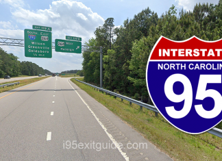 I-95 North Carolina | Wilson, Raleigh, Goldsboro | I-95 Exit Guide