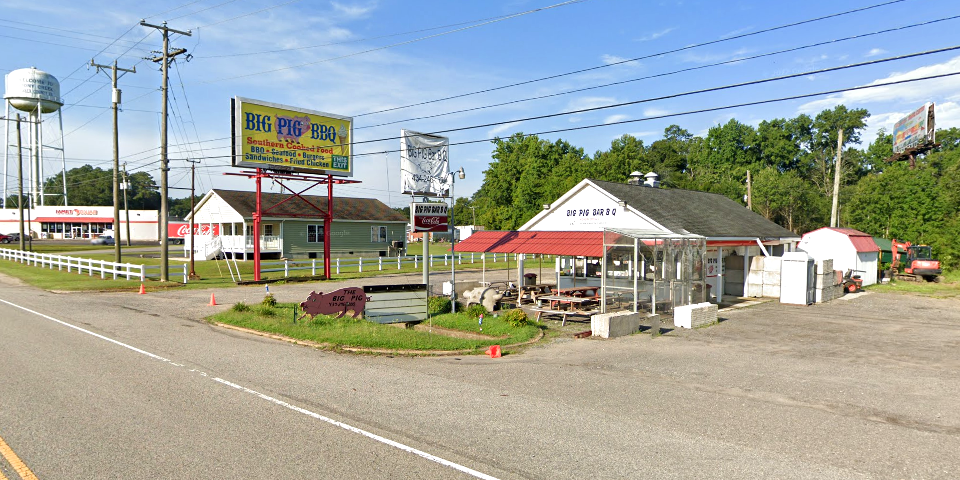 Big Pig Bar BQ - Stony Creek, VA | I-95 Exit Guide