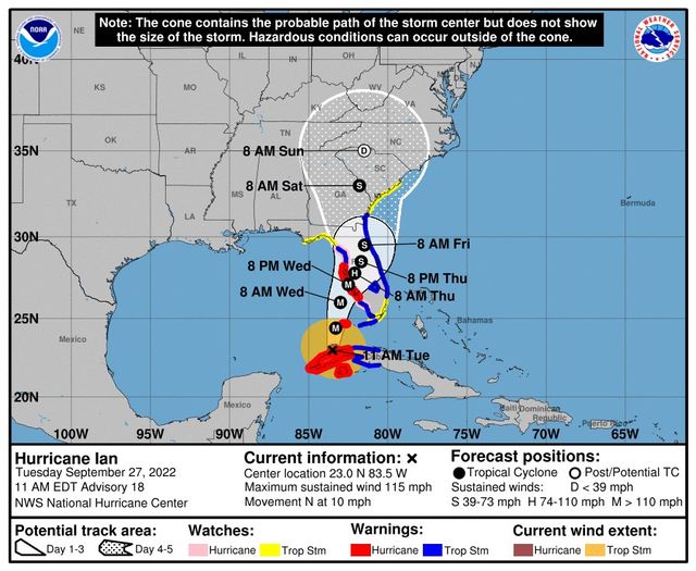 Hurricane Ian | I-95 Exit Guide