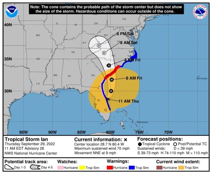 Hurricane Ian | I-95 Exit Guide