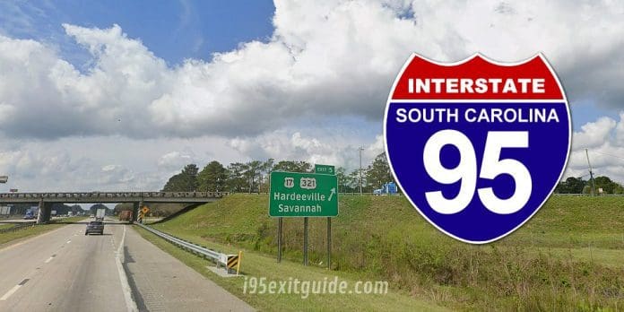 South Carolina I-95 Traffic | South Carolina I-95 Construction | I-95 Exit Guide