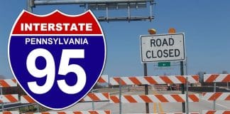 Pennsylvania I-95 Closed | I-95 Exit Guide