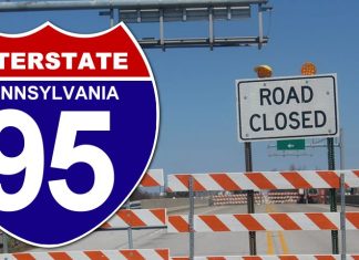 Pennsylvania I-95 Closed | I-95 Exit Guide