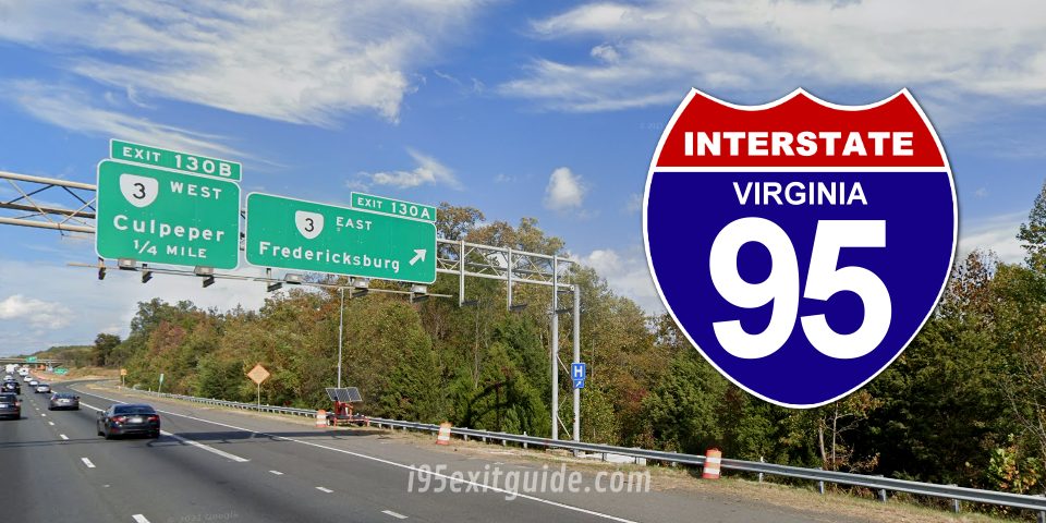I-95 Traffic | Fredericksburg, Virginia | I-95 Exit Guide